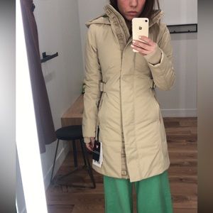 Lululemon Athletica Beige Trench Coat